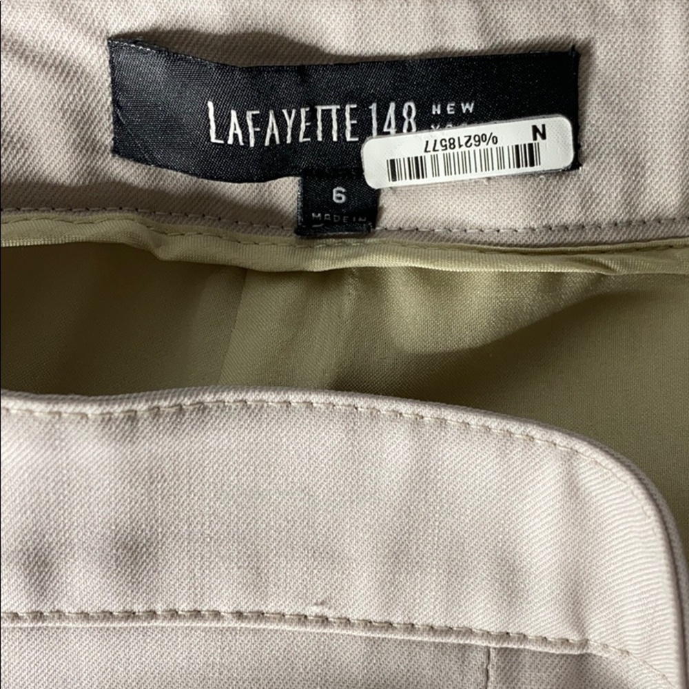 Lafayette 148 New York pants size 6 Bleecker - Picture 4 of 9